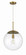 Gaze One Light Pendant in Satin Brass (46|56893-SB)