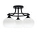 Paramount Three Light Semi-Flush Mount in Matte Black (200|3417-MB-212)