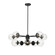 Avell Ten Light Chandelier in Matte Black (59|8150-MB)