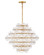 Rene LED Pendant in Distressed Brass (138|FR30128DA)