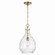 Brentwood One Light Pendant in Aged Brass (65|349012AD)