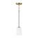 Lawson One Light Pendant in Aged Brass (65|348812AD-542)