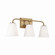 Brody Three Light Vanity in Aged Brass (65|149431AD-543)