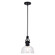 Beloit One Light Mini Pendant in Matte Black (63|P0357)