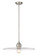 Paloma One Light Pendant in Brushed Nickel (224|821P24-BN)
