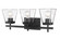 Lauren Three Light Vanity in Matte Black (224|819-3V-MB)