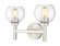 Sutton Two Light Vanity in Brushed Nickel (224|7502-2V-BN)