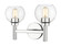 Sutton Two Light Vanity in Chrome (224|7502-2V-CH)