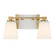 Darby Two Light Bathroom Vanity in Warm Brass (51|8-6901-2-322)