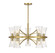 Bennington Ten Light Chandelier in Warm Brass (51|1-9704-10-322)