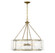 Genry Five Light Pendant in Warm Brass (51|1-8200-5-322)