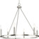 Gilliam Six Light Chandelier in Brushed Nickel (54|P400313-009)