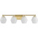 Copeland Four Light Vanity in Brushed Gold (54|P300433-191)