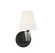 One Light Wall Sconce in Matte Black (446|M90102MBK)