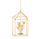Westwood Eight Light Lantern in Vintage Gold Leaf (67|F7429-VGL)