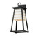 Shutters One Light Outdoor Wall Sconce in White / Black (16|40634WTBK)