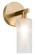 Kristof One Light Wall Sconce in Aged Gold Brass (423|W60801AG)