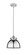 Ballston One Light Pendant in White Polished Chrome (405|516-1S-WPC-M14-PC)