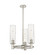 Downtown Urban LED Pendant in Polished Nickel (405|434-3CR-PN-G434-12SDY)