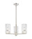 Downtown Urban LED Pendant in Polished Nickel (405|427-3CR-PN-G427-9CL)