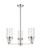 Downtown Urban LED Pendant in Polished Nickel (405|426-3CR-PN-G426-8CL)