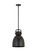 Downtown Urban One Light Pendant in Matte Black (405|410-1SM-BK-M412-10BK)