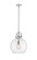 Downtown Urban One Light Pendant in Polished Nickel (405|410-1SL-PN-G410-14CL)