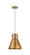 Downtown Urban One Light Pendant in Brushed Brass (405|410-1PM-BB-M411-10BB)