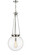 Essex One Light Pendant in Polished Nickel (405|221-1P-PN-G202-16)