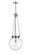 Essex One Light Pendant in Polished Chrome (405|221-1P-PC-G202-14)