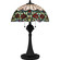 Tiffany Three Light Table Lamp in Matte Black (10|TF16141MBK)