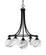 Paramount Five Light Chandelier in Matte Black (200|3415-MB-4109)