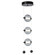Abacus LED Pendant in Black (39|139059-LED-STND-10-YL0668)