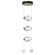 Gatsby LED Pendant in Dark Smoke (39|139058-LED-STND-07-CR)