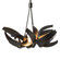 Corona Six Light Pendant in Bronze (39|136501-SKT-MULT-05-YE0352)