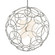 Olympus Six Light Pendant in Natural Iron (39|131602-SKT-MULT-20-GG0677)