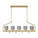 Decato Five Light Chandelier in Brushed Gold (40|45652-011)