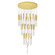 Dragonswatch LED Chandelier in Satin Gold (401|1703P32-45-602)