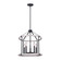 Joelle Five Light Chandelier in Matte Black/Brushed Grey (387|ICH1094A05BBG19)