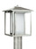 Hunnington One Light Outdoor Post Lantern in Weathered Pewter (1|89129-57)