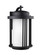 Crowell One Light Outdoor Wall Lantern in Black (1|8847901EN3-12)