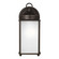 New Castle One Light Outdoor Wall Lantern in Antique Bronze (1|8593001-71)