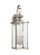 Jamestowne Two Light Outdoor Wall Lantern in Antique Brushed Nickel (1|8468EN-965)