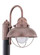 Sebring One Light Outdoor Post Lantern in Weathered Copper (1|8269-44)