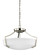 Hanford Three Light Semi-Flush Convertible Pendant in Brushed Nickel (1|7724503-962)