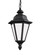 Brentwood One Light Outdoor Pendant in Black (1|69025-12)