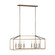 Perryton Eight Light Island Pendant in Satin Brass (1|6615008EN-848)