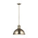 Pratt Street Metal Three Light Pendant in Satin Brass (1|65087-848)