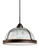 Pratt Street Prismatic Three Light Pendant in Autumn Bronze (1|65062EN3-715)