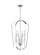 Romee Eight Light Hall / Foyer in Brushed Nickel (1|5134908EN-962)